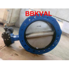 Centric U Type Double Flange Butterfly Valve